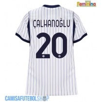 Camisa de time de futebol Inter Milan Hakan Calhanoglu #20 Replicas 2º Equipamento Feminina 2026-27 Manga Curta